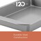 Nonstick Bakeware Nonstick Baking Pan / Nonstick Cake Pan, Square - 9 Inch, Gray